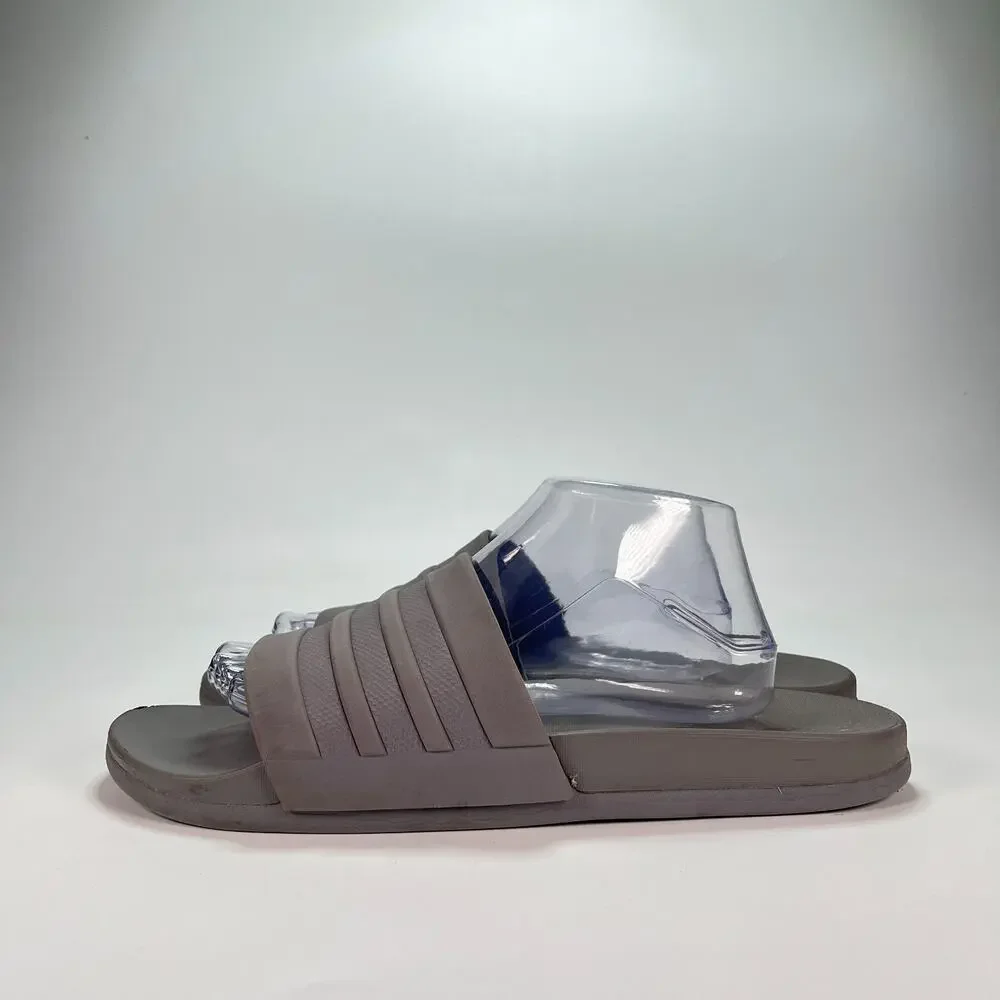 adidas Adilett Dark Grey Slip On Comfort Slides Sandals S80977 Men's Size 11